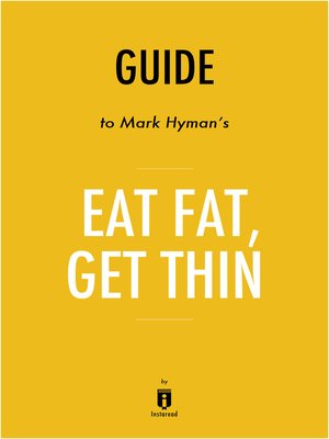 cover image of Summary of Eat Fat, Get Thin